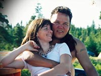 Photo de Jean-Pierre Fontaine et d'Isabelle Courtois