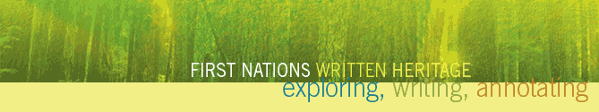 First Nations Written Heritage